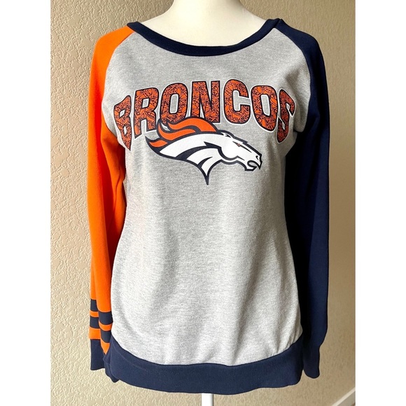 NFL Team Apparel Broncos Sweatshirt - Picture 1 of 3